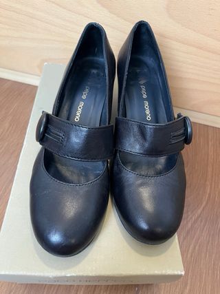 Zapatos Pepe Moreno bailarina negros 38
