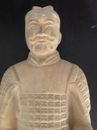 3 Statuette Guerrieri Terracotta Cina