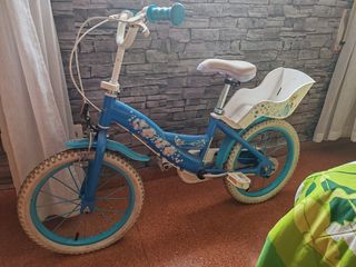 Bicicleta de niña de Frozen 
