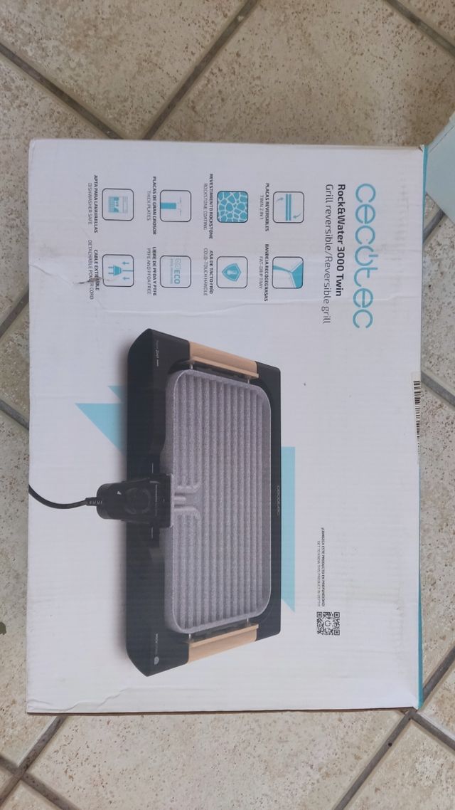 Plancha Cecotec Rock&Water 3000