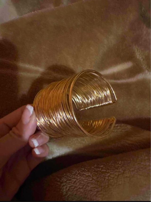 Pulsera dorada vintage