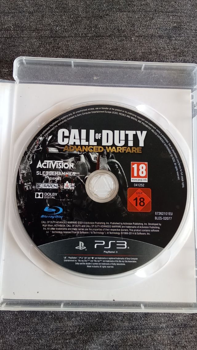 Pack 2 juegos, Call of Dutty. Play station 3