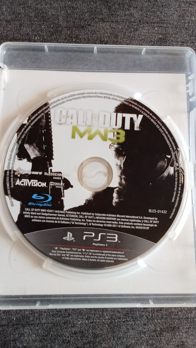 Pack 2 juegos, Call of Dutty. Play station 3