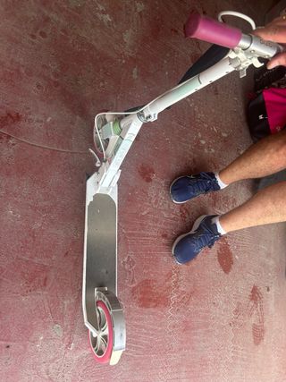 Patinete Oxelo Mid9 blanco/rosa
poco uso
