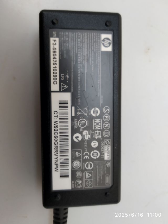 Cargador Ordenador HP - W92C60GRVYNPW