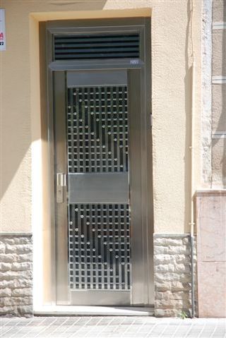 Puerta acero inoxidable 316