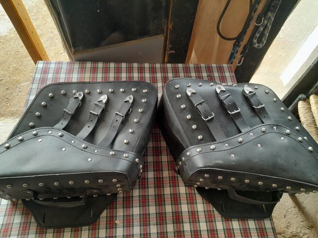 Vendo Alforjas para moto custom