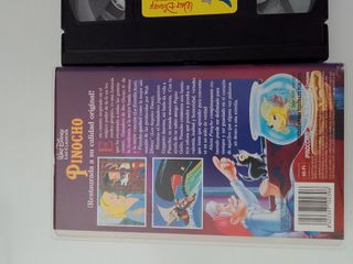 VHS Pinocho - Clásico Disney