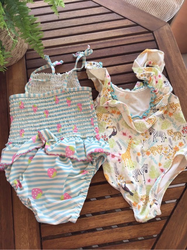 Bañadores niña 2 años - 2 piezas
