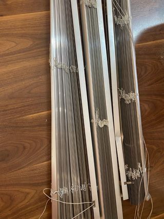 Persianas aluminio usadas