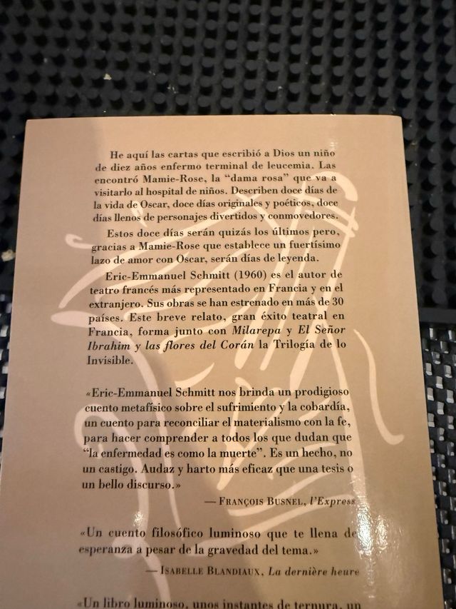 Oscar y mamie Rose (NARRATIVA) (Spanish Edition)