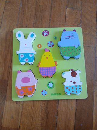 Puzzle madera Djeco infantil