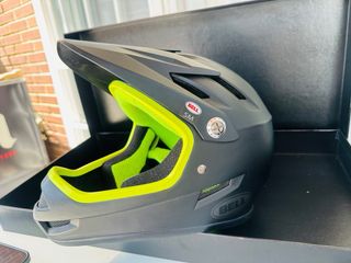 Casco Bell BMX talla S - Negro/Verde