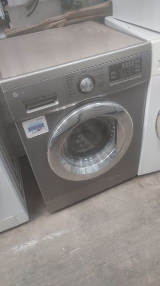 Lavadora-Secadora LG 8/4kg Gris