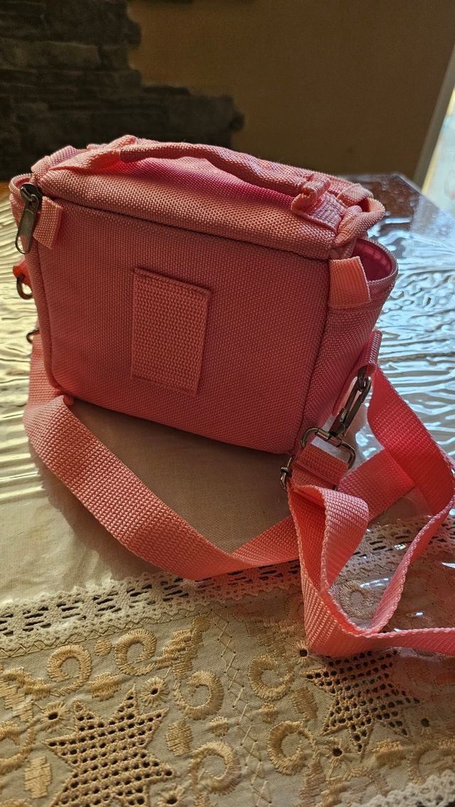 Borsetta viaggio trucco rosa