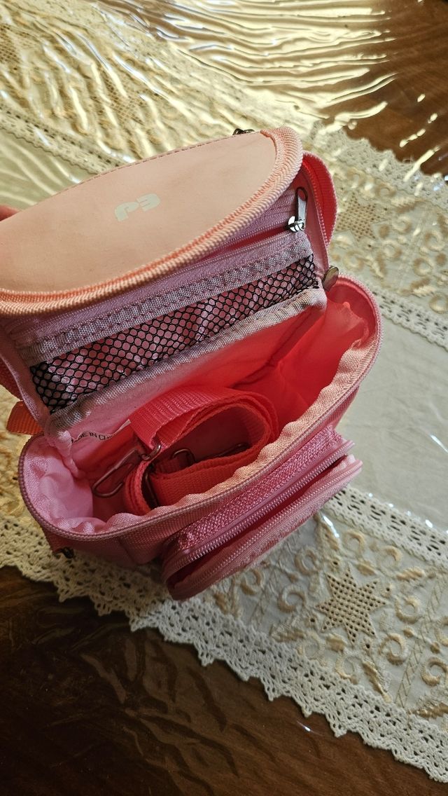 Borsetta viaggio trucco rosa