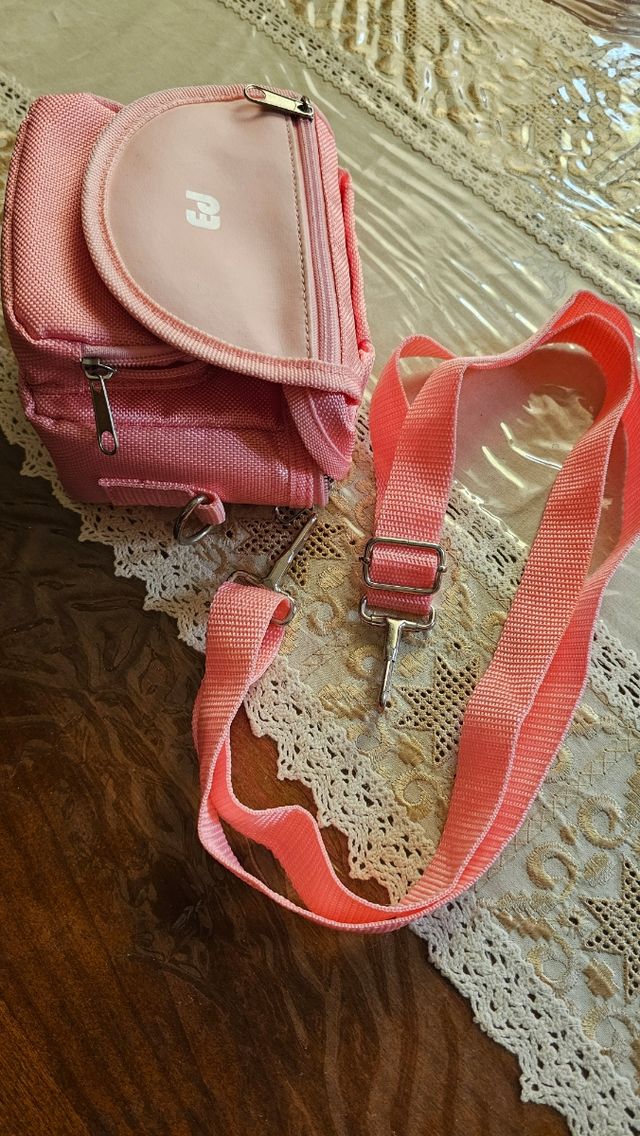 Borsetta viaggio trucco rosa