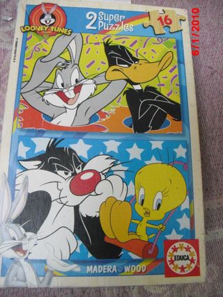 puzzles infantiles a 3€ cada uno o 10€todos