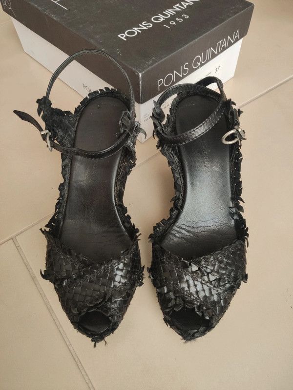 Sandalias Pons Quintana 37 - Piel