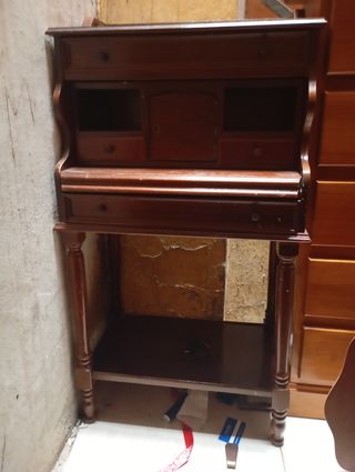 Lote antigüedades: cuadros y espejos