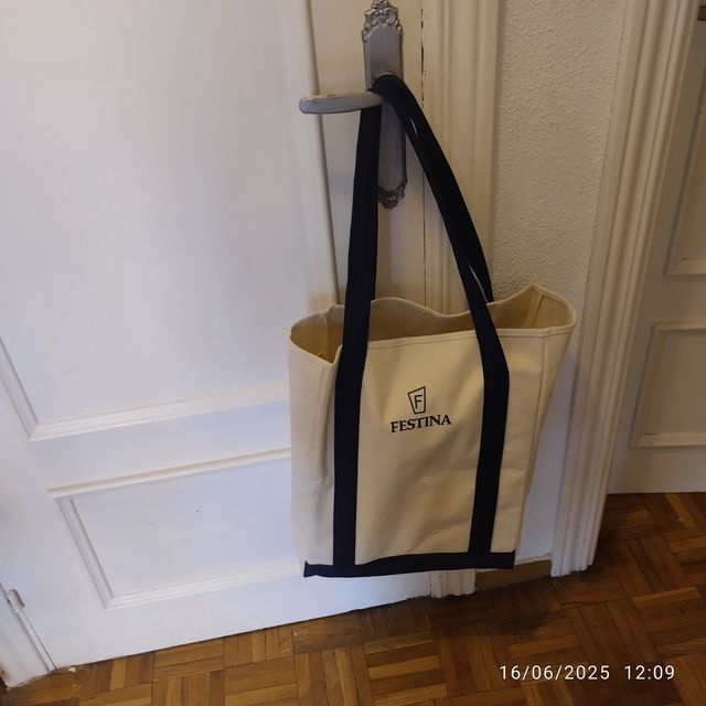 Borsa Festina beige e blu