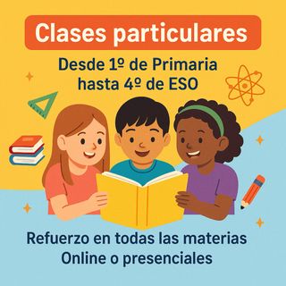 Clases particulares ESO Primaria Bdn Sta coloma