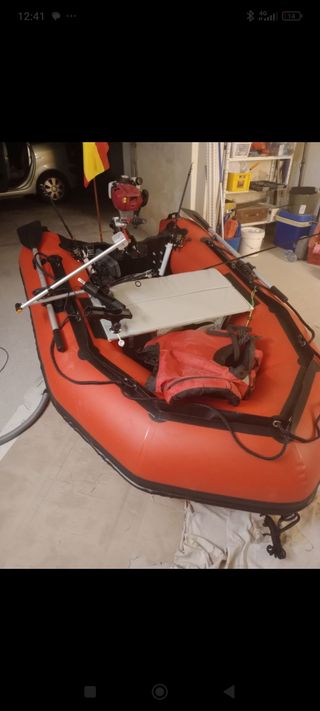 Zodiac ocean + motor + sonda + extras