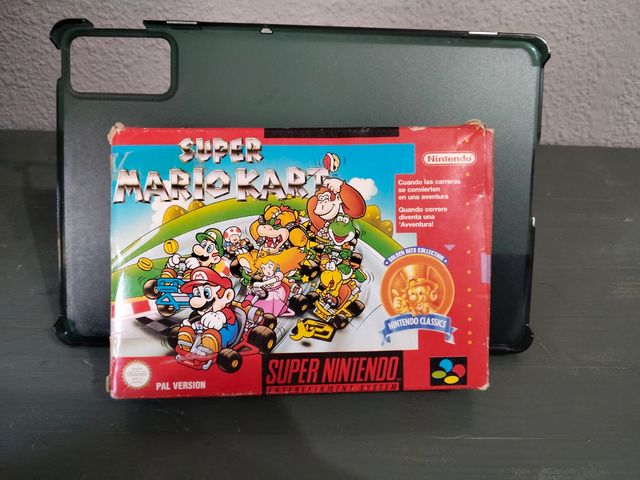 Super Mario Kart SNES PAL