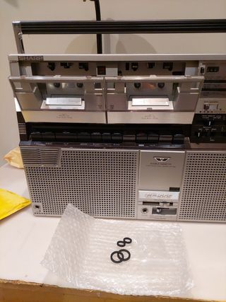 Radiocasete Sharp GF-555H doble pletina