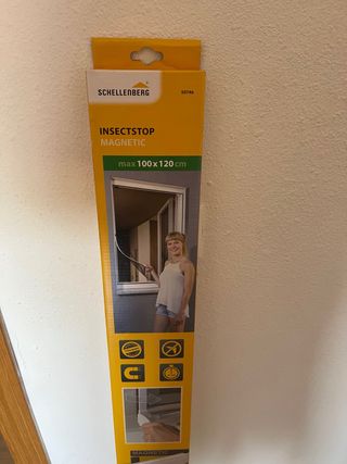 Mosquitera magnética Schellenberg 100x120cm