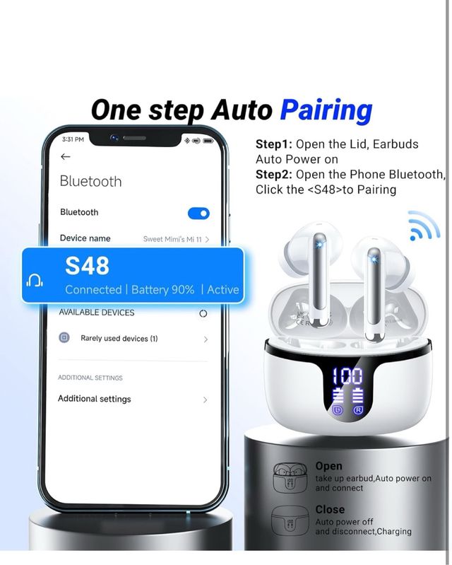 Auriculares inalámbricos Monyhigh - sonido estéreo