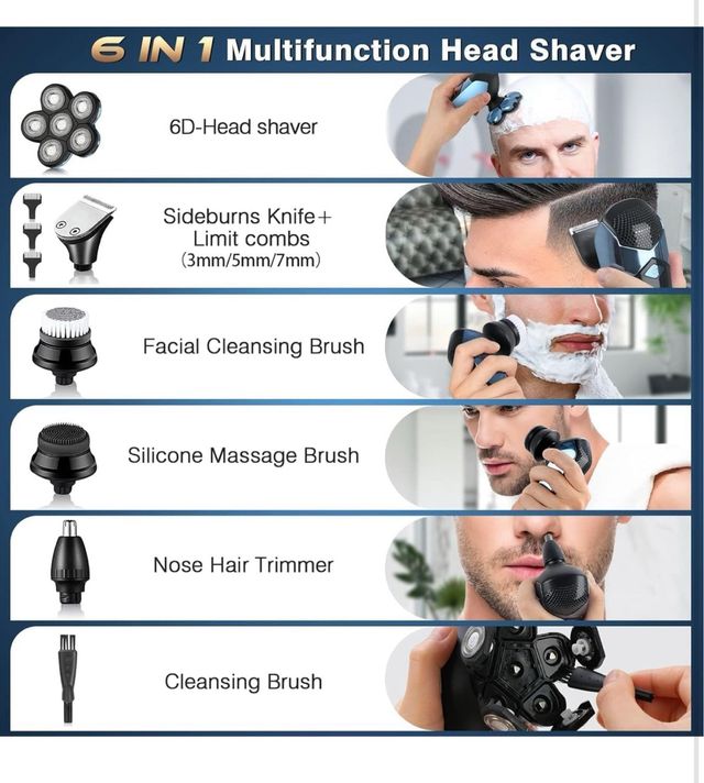 Afeitadora 6 en 1 Multifunción