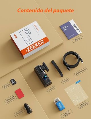 IZeeeker Dash Cam ID240 - Camara Coche