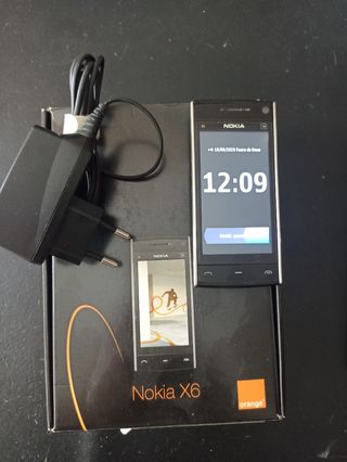 Nokia X6 Negro - Teléfono móvil