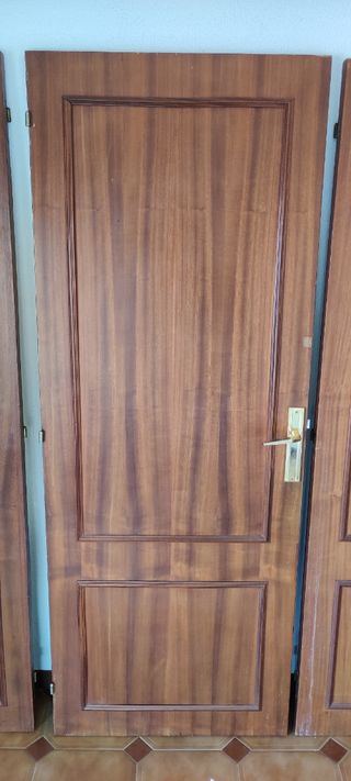 Puerta interior madera 200x76cm