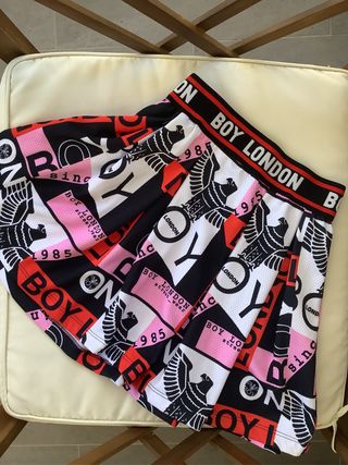 Gonna plissettata Boy London multicolor