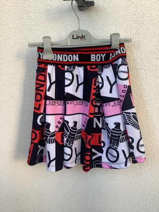 Gonna plissettata Boy London multicolor