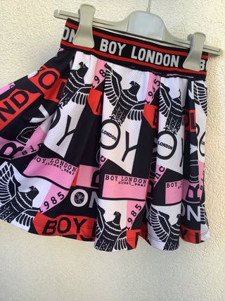 Gonna plissettata Boy London multicolor