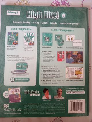 Libro High Five inglés 6° primaria