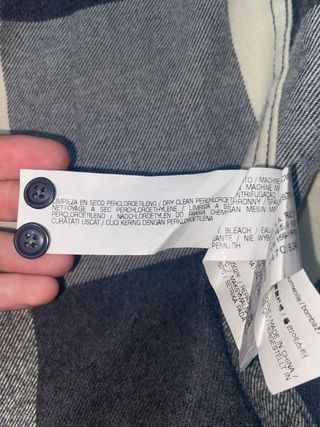 Sobre camisa de cuadros del Pull & Bear