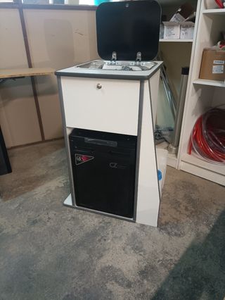Mueble fregadero nevera Camper 