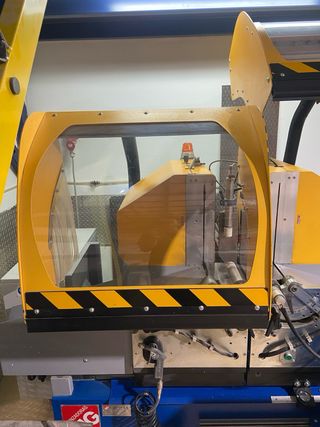 Máquina carpintería aluminio MG - Doble cabezal