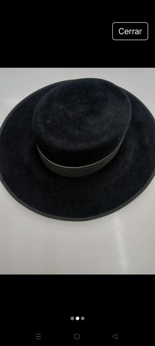 Sombrero Sevillano Negro - Formidable Roche
