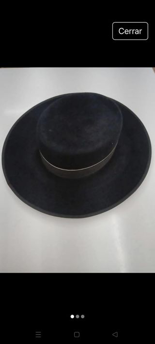 Sombrero Sevillano Negro - Formidable Roche