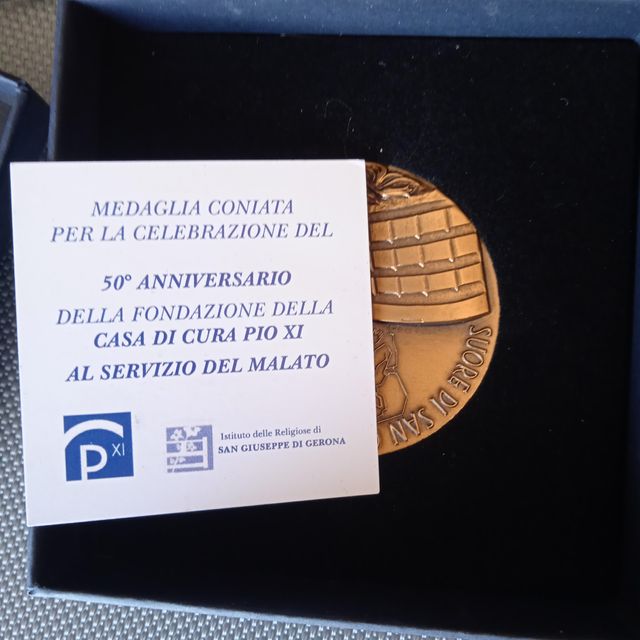 Medalla Casa di Cura Pio XI (50 aniversario)