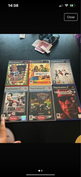 6 Juegos PS2 (PlayStation 2)