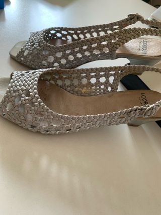 Sandalias tacón bajo. 5cm.