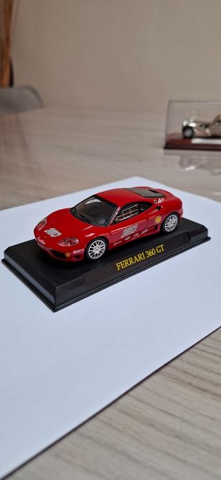 Modellino Ferrari 360 GT & Bugatti Coupe Atlantic