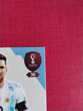 Cromo Messi Mundial Qatar 2022