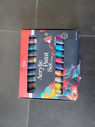 2 Set Pennelli Pittura 12+15pz